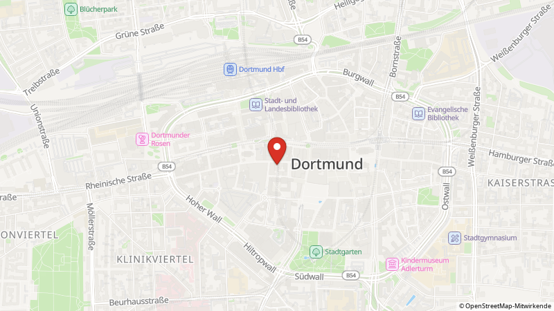 Map showing the locations of this offer