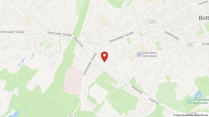 Map showing the locations of this offer