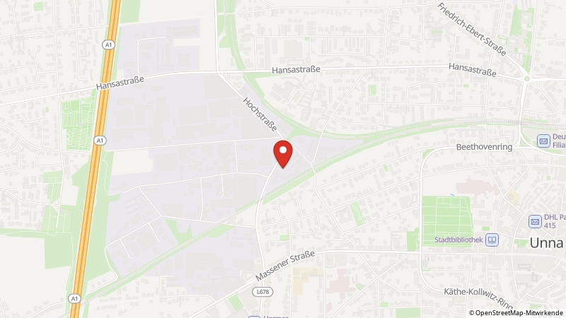 Map showing the locations of this offer