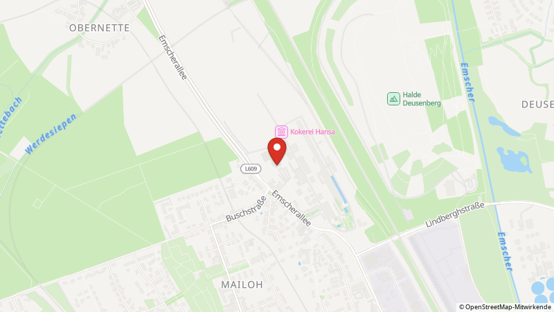 Map showing the locations of this offer
