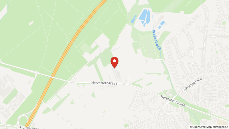Map showing the locations of this offer