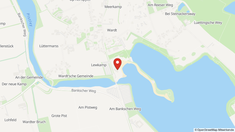 Map showing the locations of this offer