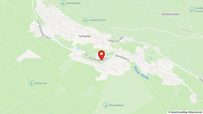 Map showing the locations of this offer