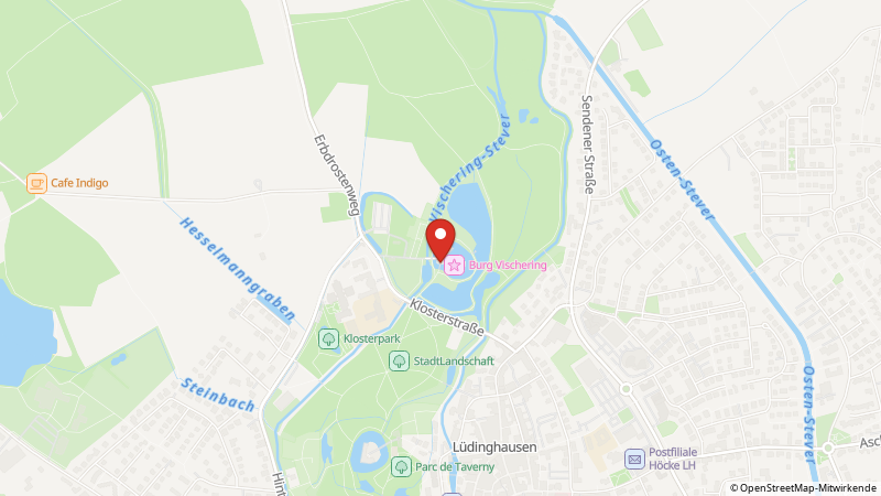 Map showing the locations of this offer