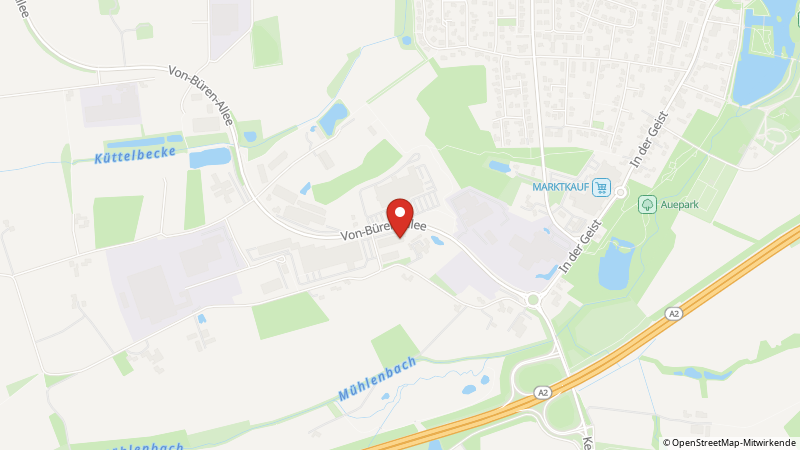 Map showing the locations of this offer