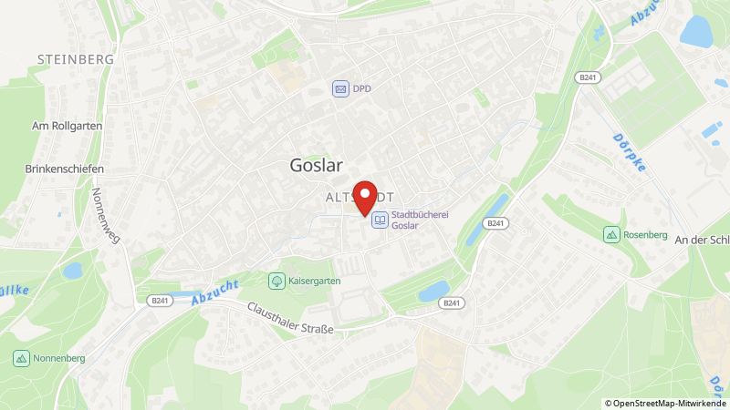 Map showing the locations of this offer