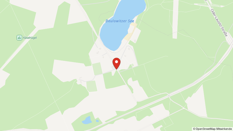Karte mit den Standorten des Angebots