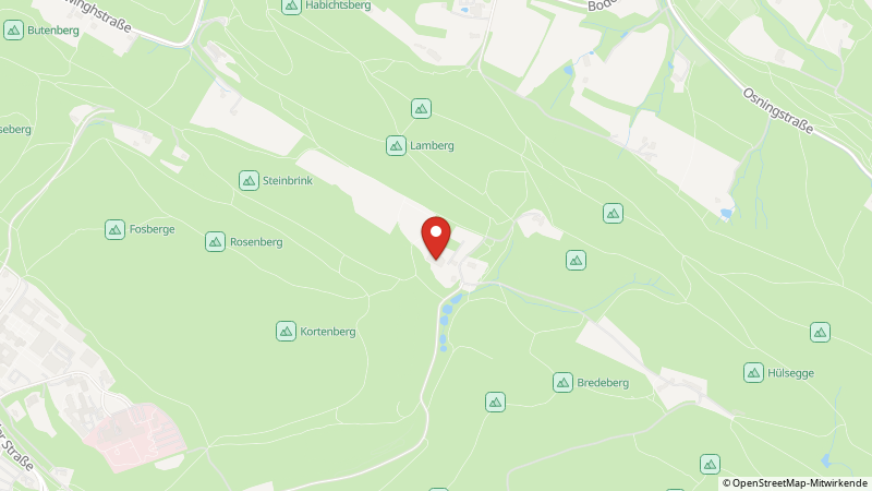Map showing the locations of this offer