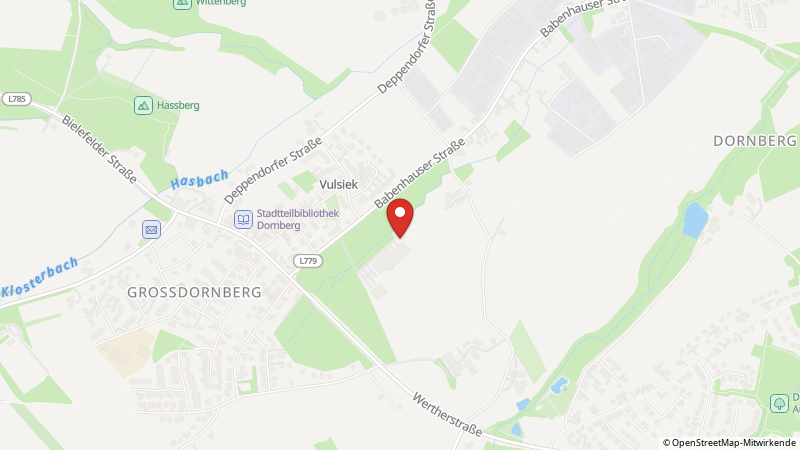 Map showing the locations of this offer