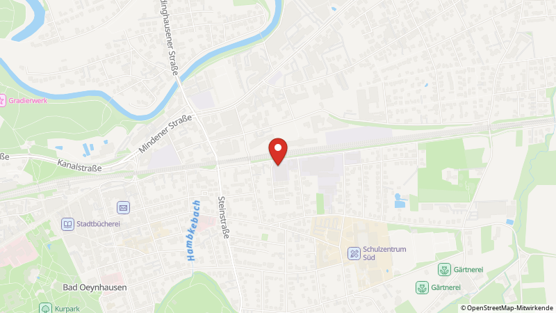 Map showing the locations of this offer