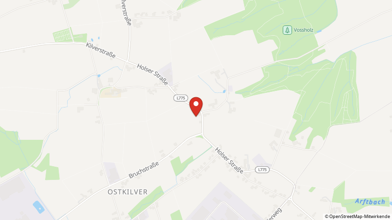 Map showing the locations of this offer