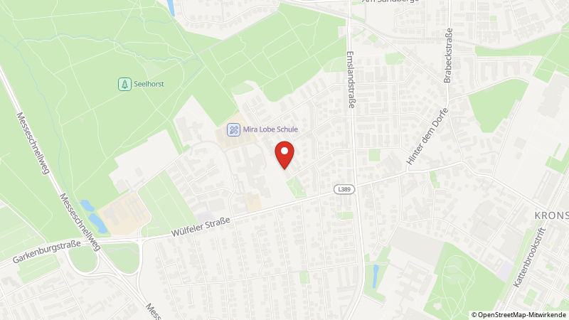 Map showing the locations of this offer