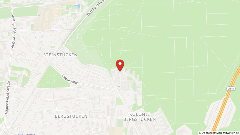 Map showing the locations of this offer