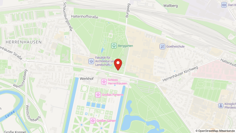 Map showing the locations of this offer