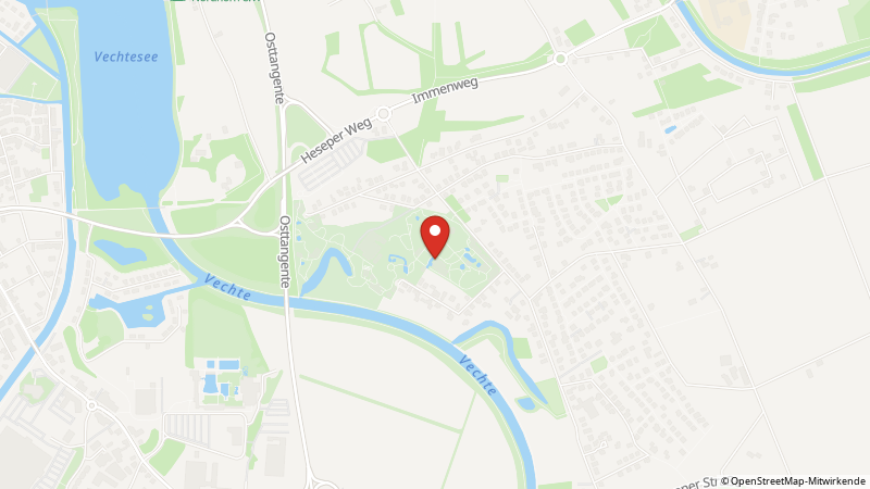 Map showing the locations of this offer
