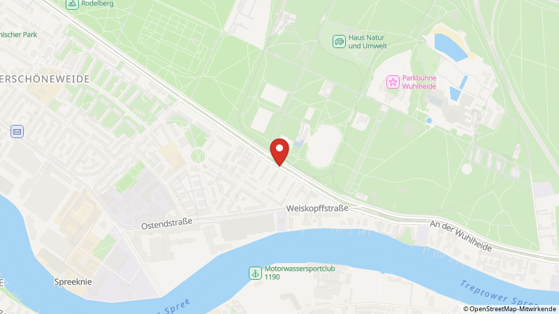 Map showing the locations of this offer