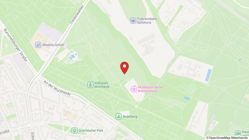 Map showing the locations of this offer