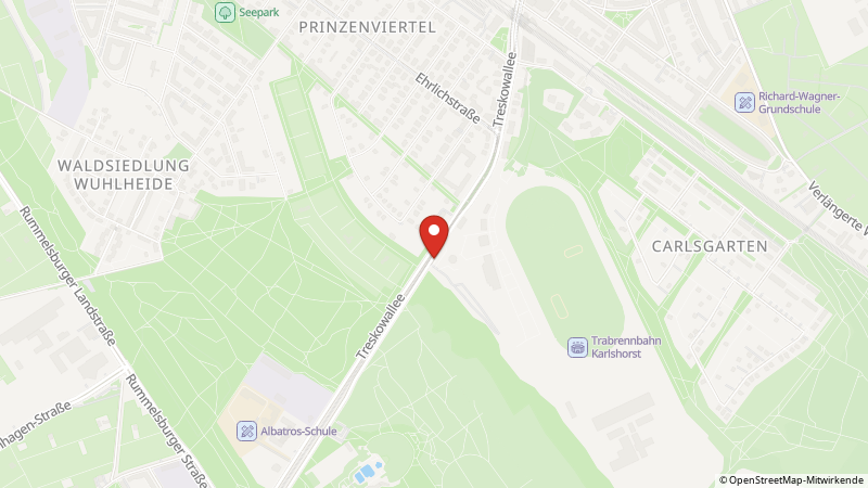 Map showing the locations of this offer