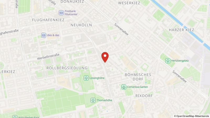 Map showing the locations of this offer