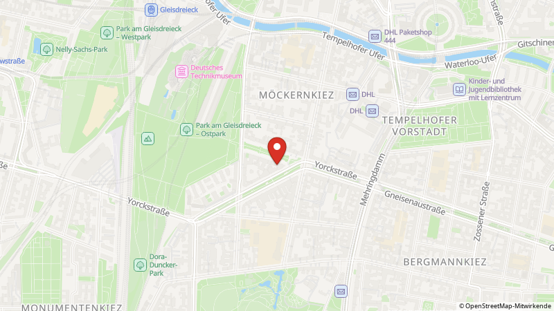 Map showing the locations of this offer