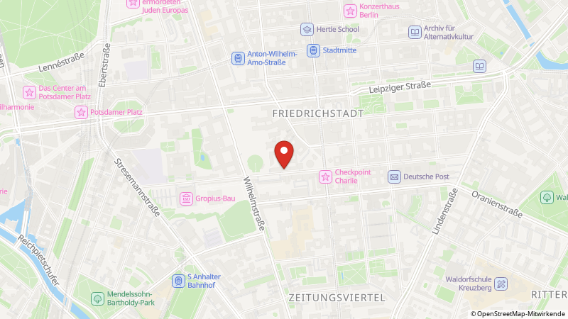 Map showing the locations of this offer