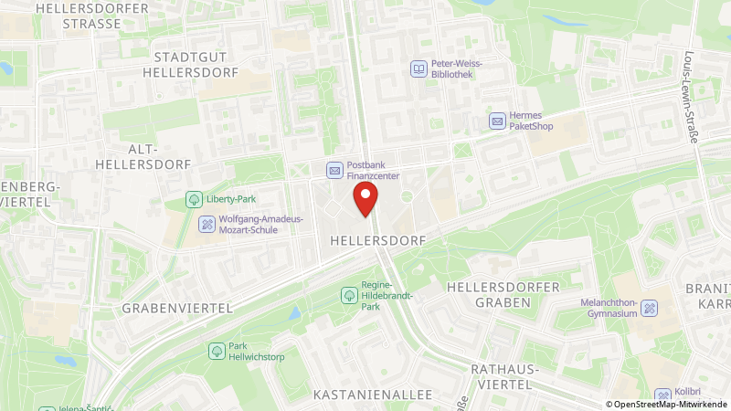 Map showing the locations of this offer