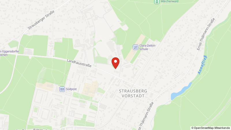 Map showing the locations of this offer