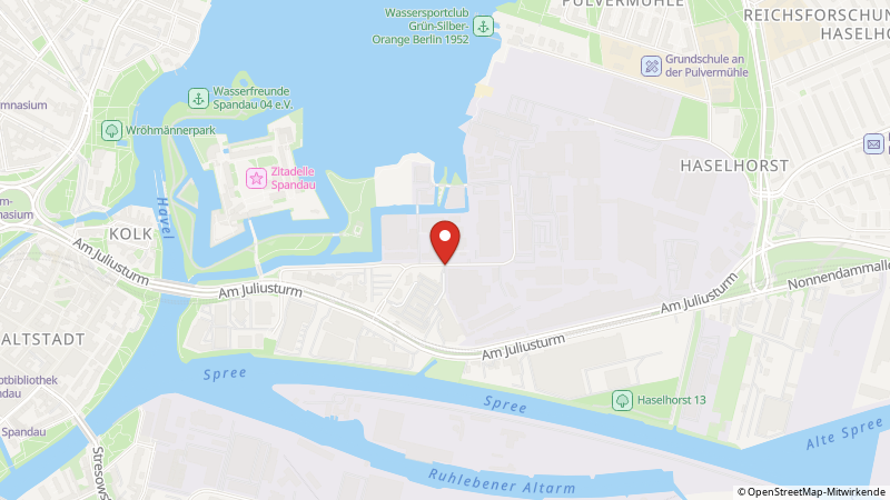 Map showing the locations of this offer