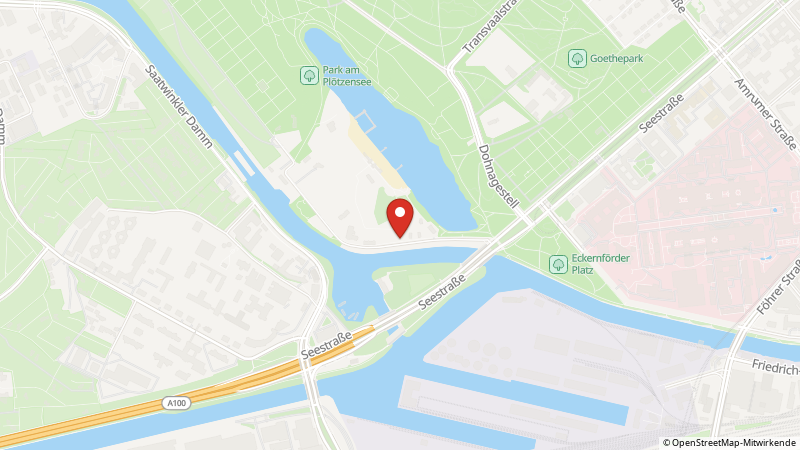 Map showing the locations of this offer