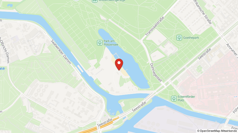 Map showing the locations of this offer
