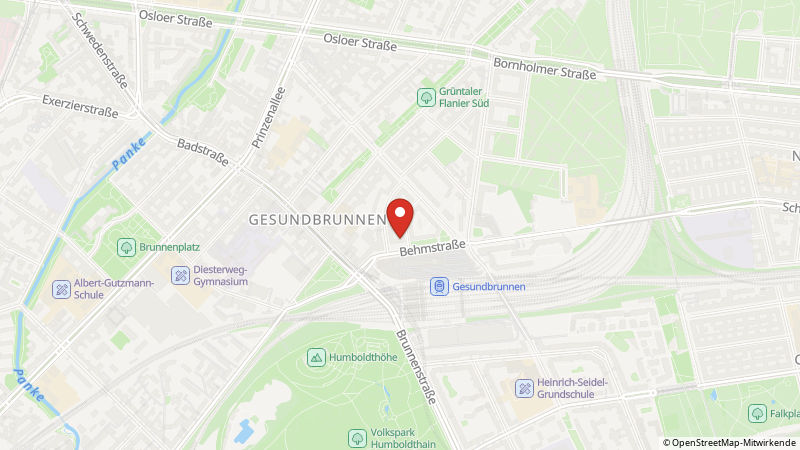 Map showing the locations of this offer