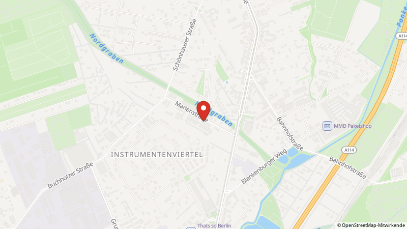 Карта с местами проведения