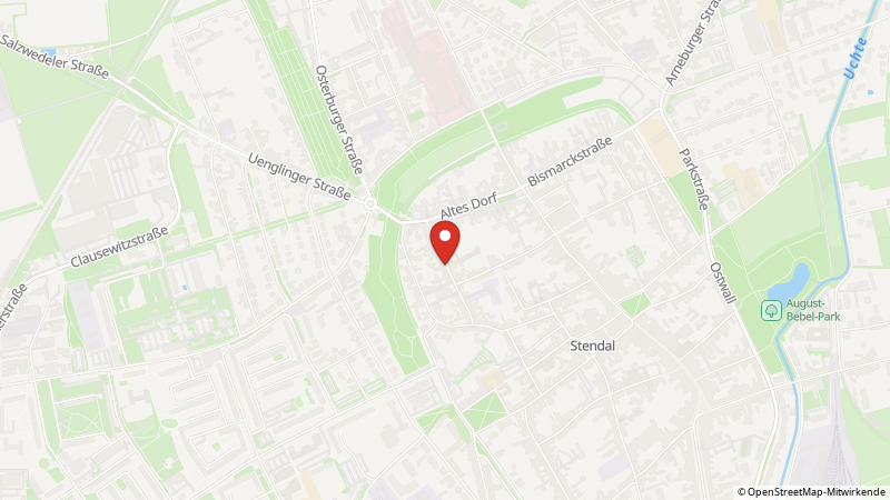 Map showing the locations of this offer