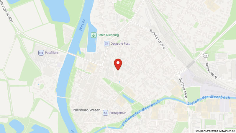 Map showing the locations of this offer
