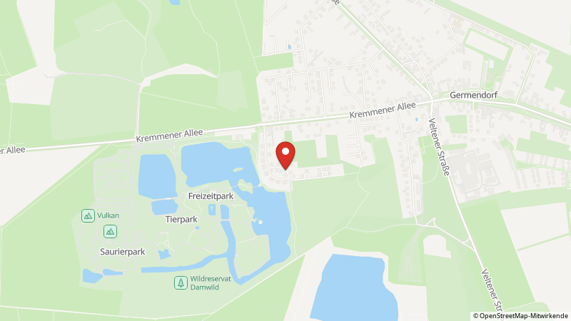 Map showing the locations of this offer