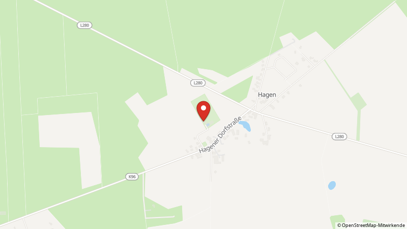 Map showing the locations of this offer