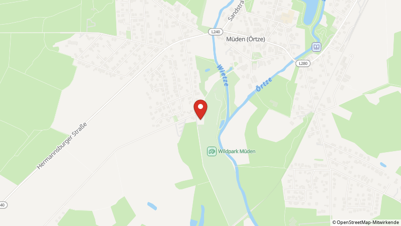 Map showing the locations of this offer
