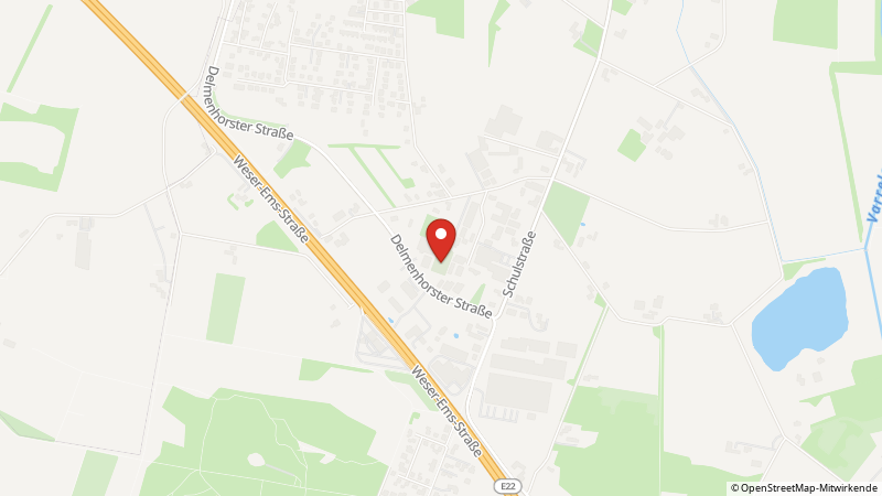 Map showing the locations of this offer