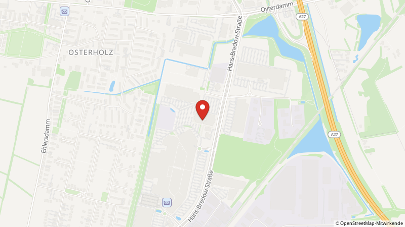 Map showing the locations of this offer