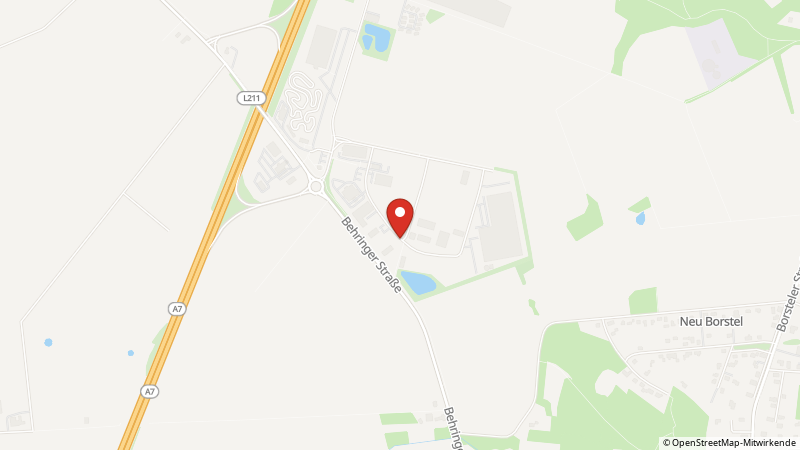 Map showing the locations of this offer