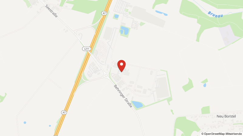 Map showing the locations of this offer