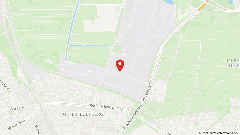 Map showing the locations of this offer