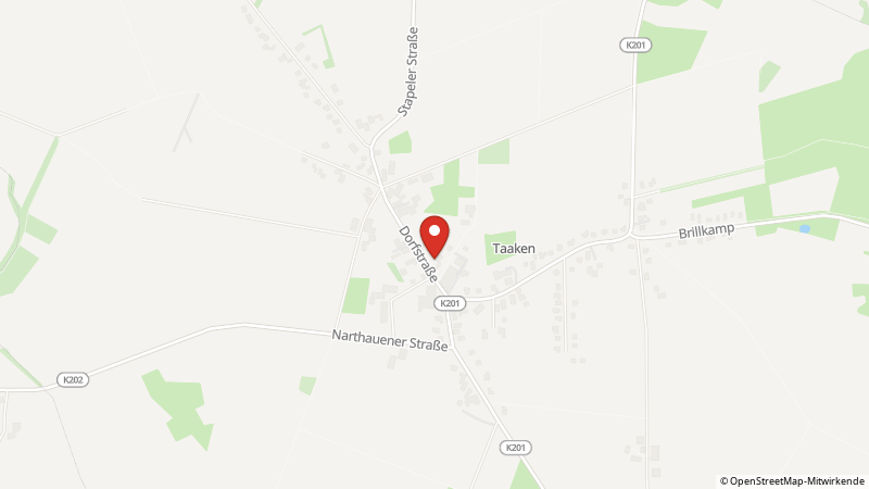 Map showing the locations of this offer