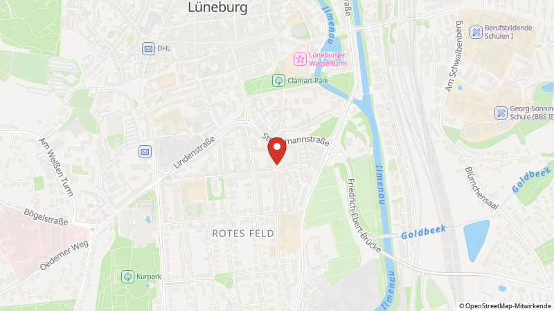 Map showing the locations of this offer