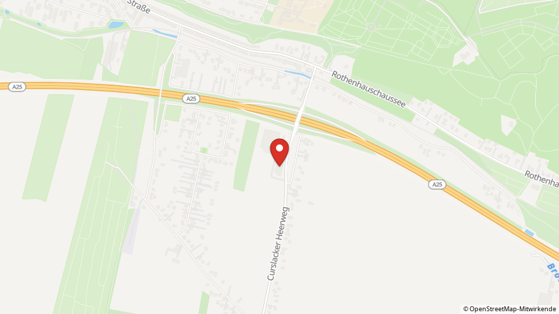 Map showing the locations of this offer