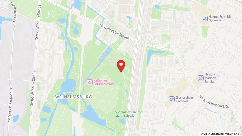 Map showing the locations of this offer