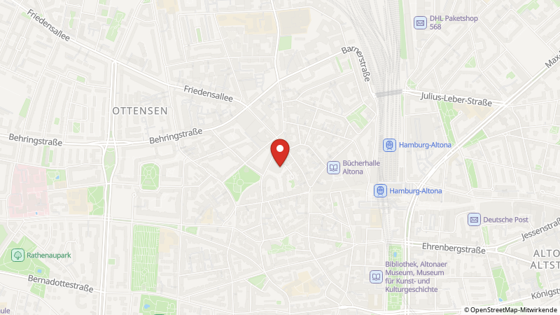 Map showing the locations of this offer