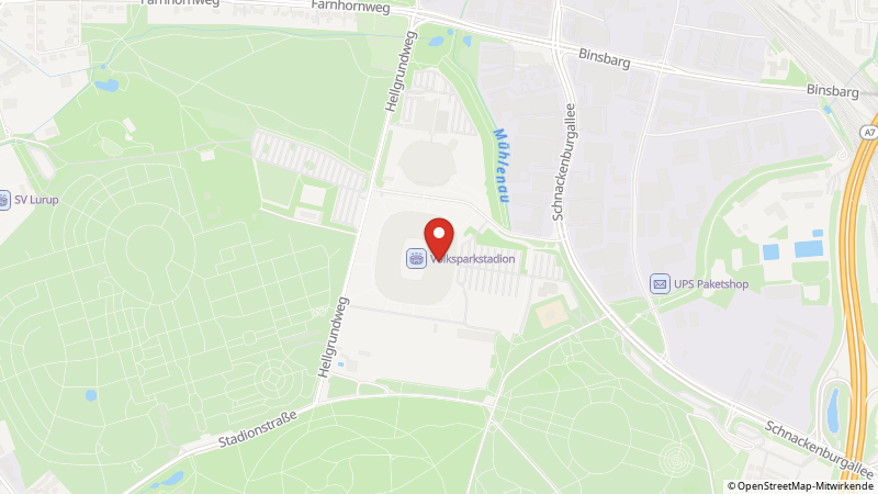 Map showing the locations of this offer