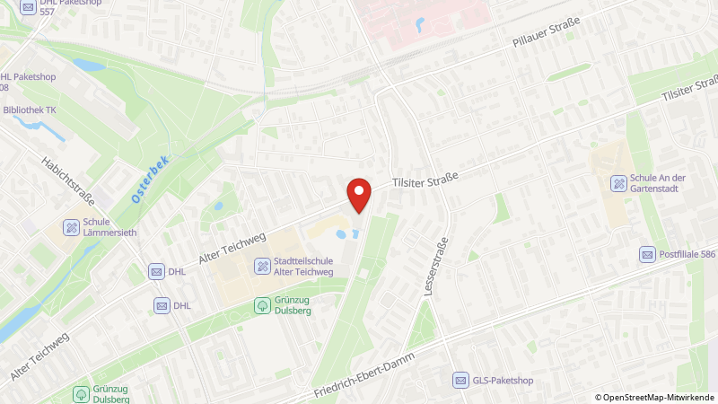 Map showing the locations of this offer