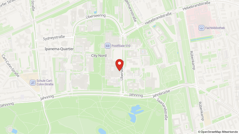 Map showing the locations of this offer